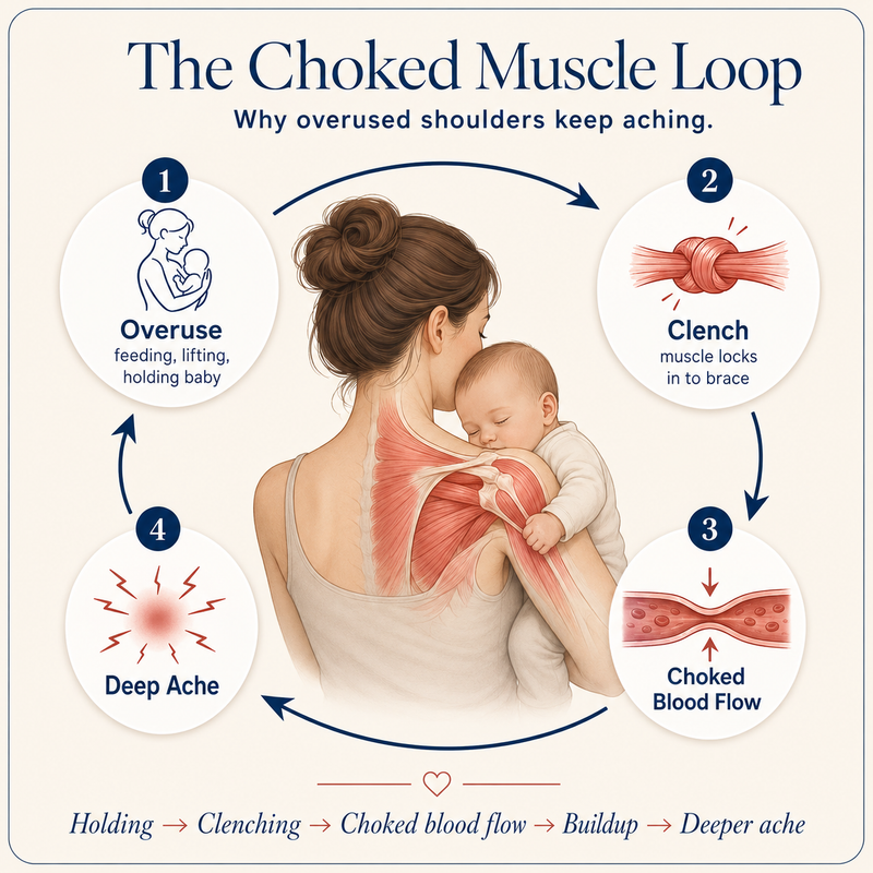 The Real Cause Of Postpartum Shoulder Pain
